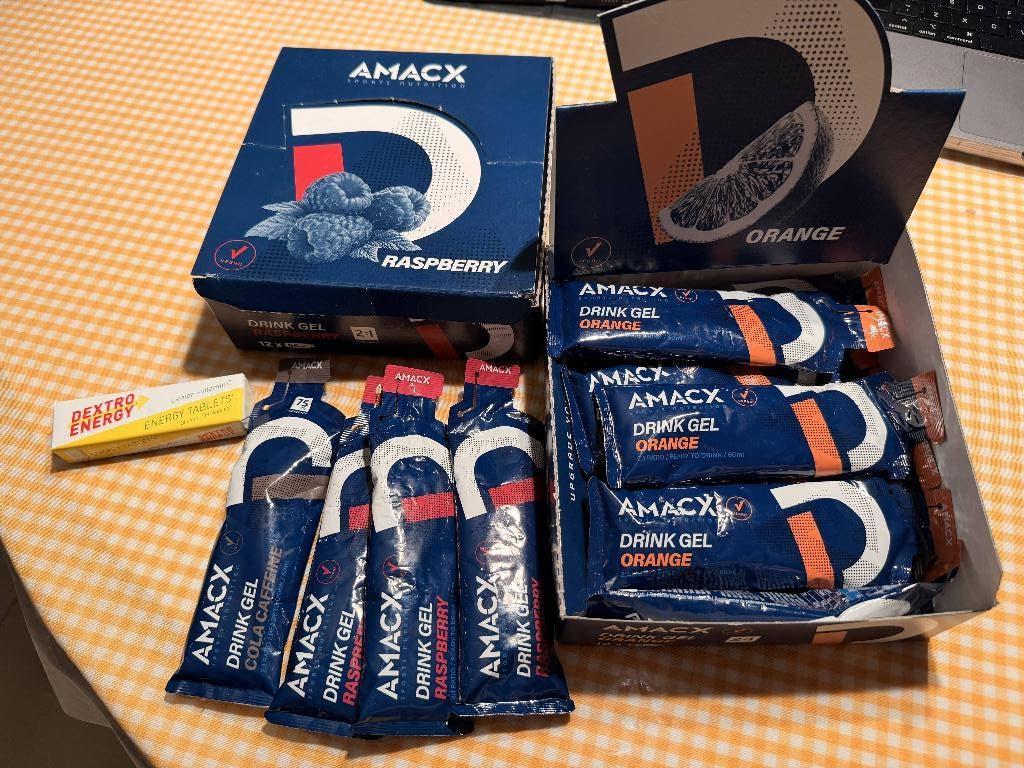 AMACX drink gel, Sport en Fitness, Overige merken, Overige typen, Ophalen of Verzenden, Zo goed als nieuw