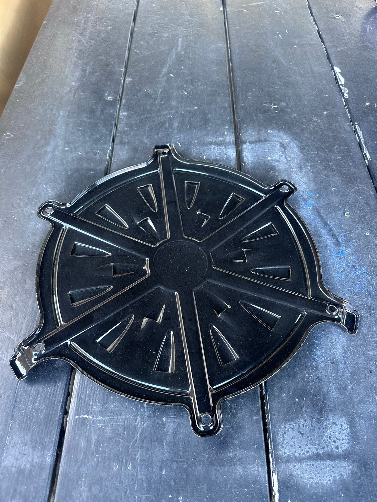 Cadac Carri Chef BBQ  skottelbraai  set (pootjes missen), Ophalen of Verzenden, Gebruikt
