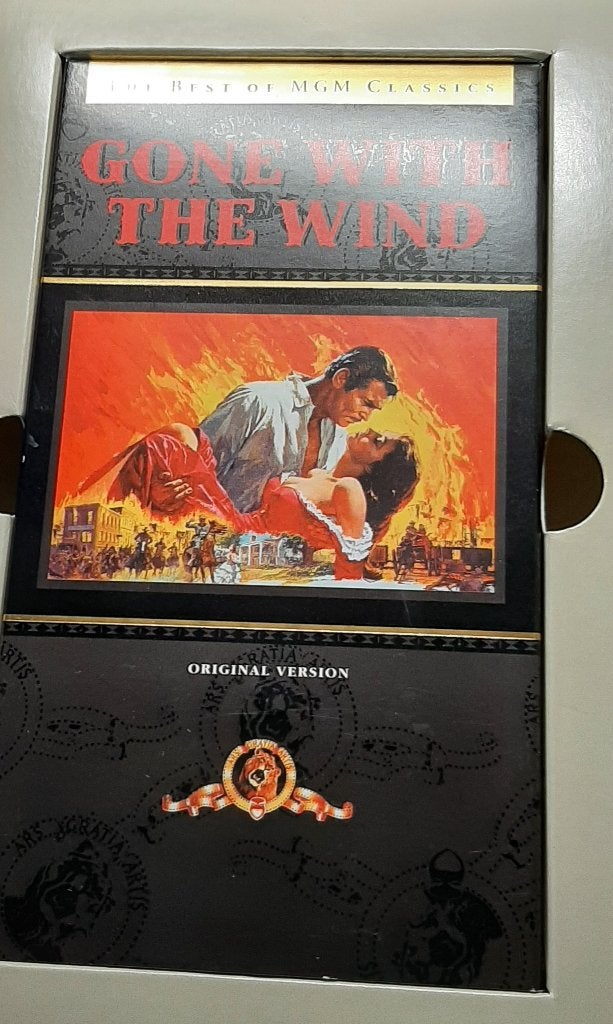 GONE WITH THE WIND - Specialbox - Limited Edition - VHS, Engels, Alle leeftijden, Nederlands ondertiteld, Ophalen of Verzenden