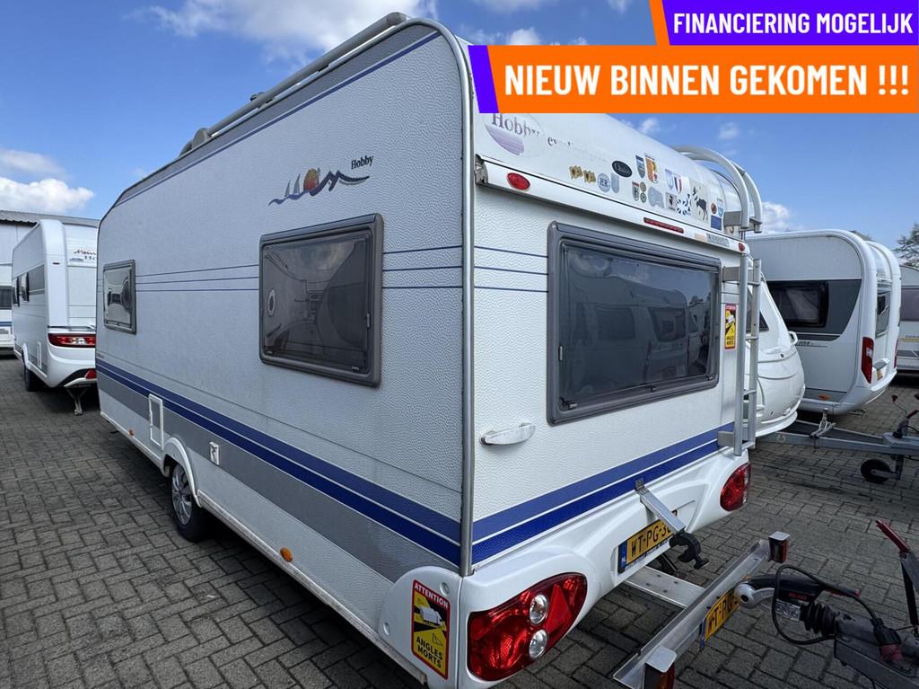 Hobby 495 UL EXCELLENT ENKELE BEDDEN,RONDZIT,MOVER,VOORTENT, Airco, Rondzit, Hobby, 7 tot 8 meter