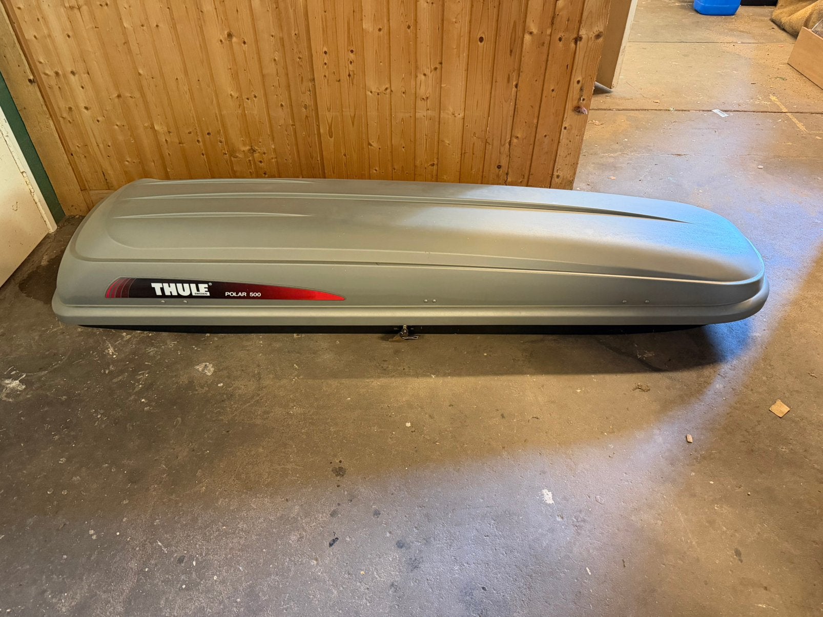 Thule Polar 500 Dakkoffer (Compleet met sleutel & beugels), Auto diversen, Dakkoffers, Ophalen, Gebruikt