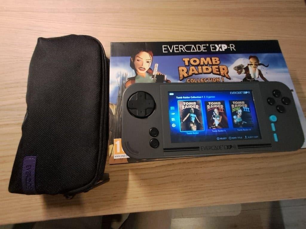 Evercade EXP-R compleet in doos incl. beschermhoes, Spelcomputers en Games, Spelcomputers | Overige, Ophalen of Verzenden, Overige merken