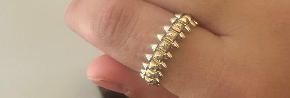 Cartier Gouden Ring 14 Karaat - 6,3 gram, Sieraden, Tassen en Uiterlijk, Ophalen of Verzenden, Zo goed als nieuw, 17 tot 18, Dame of Heer