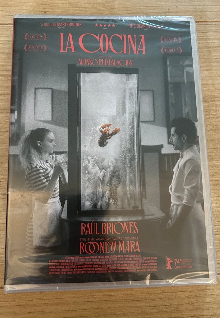 DVD La cocina met Rooney Mara nieuw in seal €7 incl verzend, Drama, Overige gebieden, Verzenden, Nieuw in verpakking