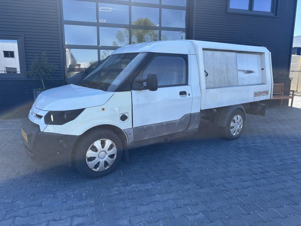 Streetscooter Work Pure 20kWh KIPPER (bj 2019), Auto's, Bestelauto's, 0 cilinders, Wit, Origineel Nederlands, 2 stoelen