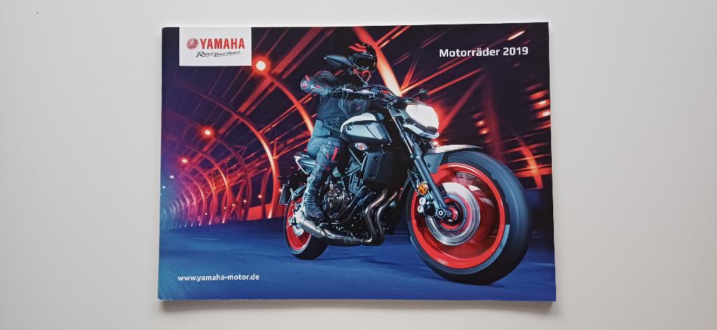 Originele jaarfolder Yamaha 2019, Ophalen of Verzenden, Yamaha