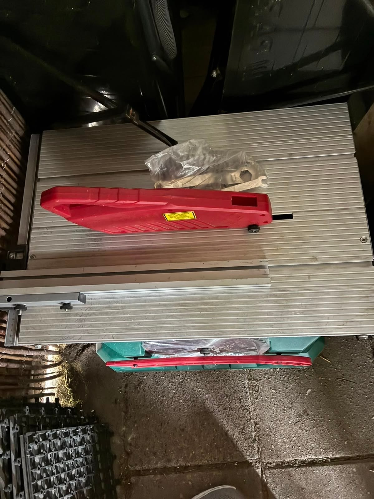 Tafelzaag - Parkside, Ophalen, Cirkelzaag, 600 tot 1200 watt, Zo goed als nieuw