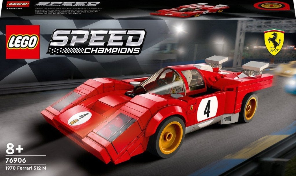 LEGO - 76906 - NIEUW - Speed Champions - 1970 Ferrari 512 M, LEGO A/S, Nieuw, Ophalen of Verzenden, LEGO A/S