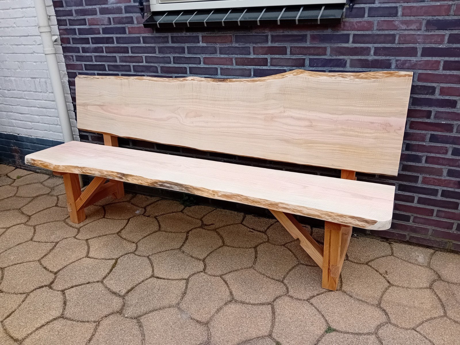 tuinbank van massief douglas hout, Tuin en Terras, Tuinbanken, Ophalen, Nieuw, Hout