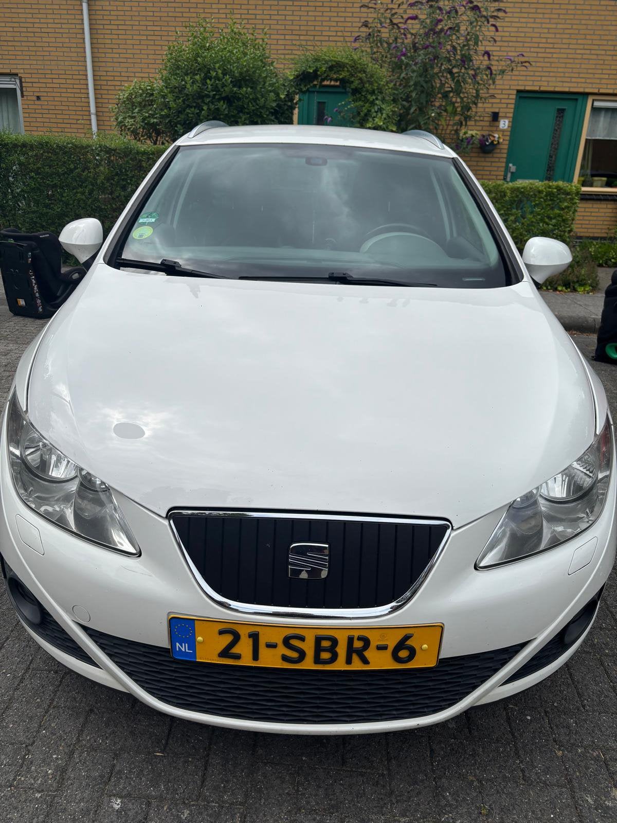 Seat Ibiza 1.2TDI 55KW Ecomotive ST 2011 Wit apk feb 2027, Auto's, Seat, Voorwielaandrijving, 74 pk, Zwart, 1199 cc