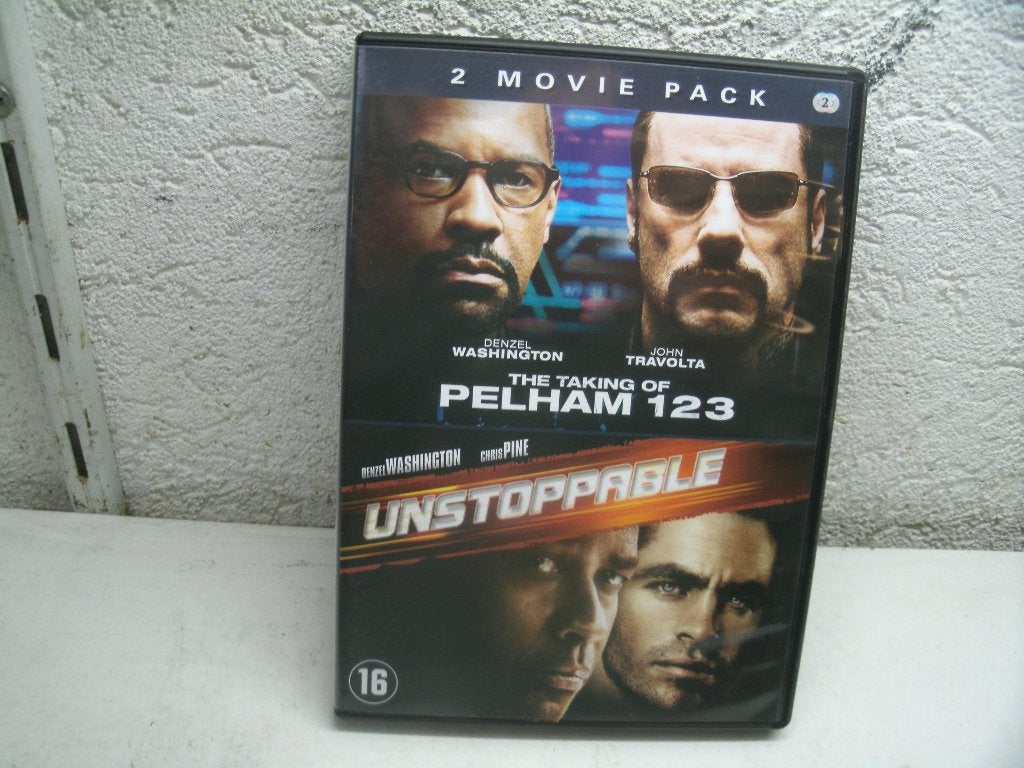 dvd 220b pelham 123/ unstoppable 2 dvd, Alle leeftijden, Ophalen of Verzenden, Zo goed als nieuw