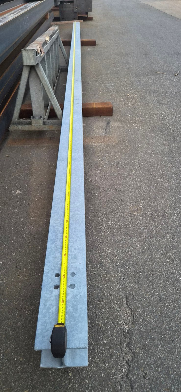 HEA 160 x 8040 mm - Volledig Thermisch Gegalvaniseerd, Doe-het-zelf en Verbouw, Metalen, Ophalen, Gebruikt, IJzer