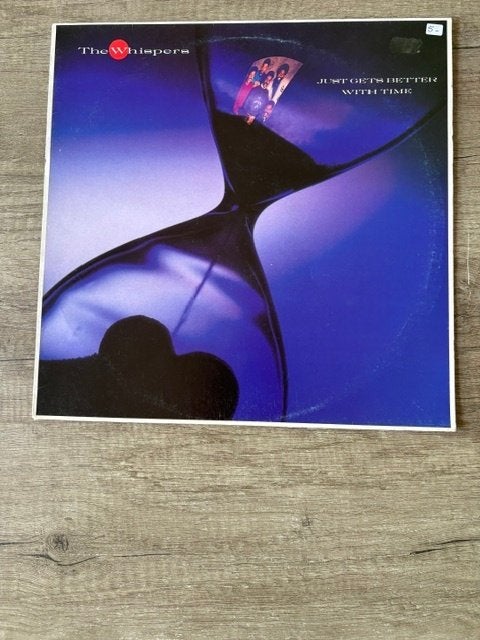 LP The Whispers - Just Gets Better With Time - 1987, LP, Funk, Ophalen of Verzenden, Zo goed als nieuw