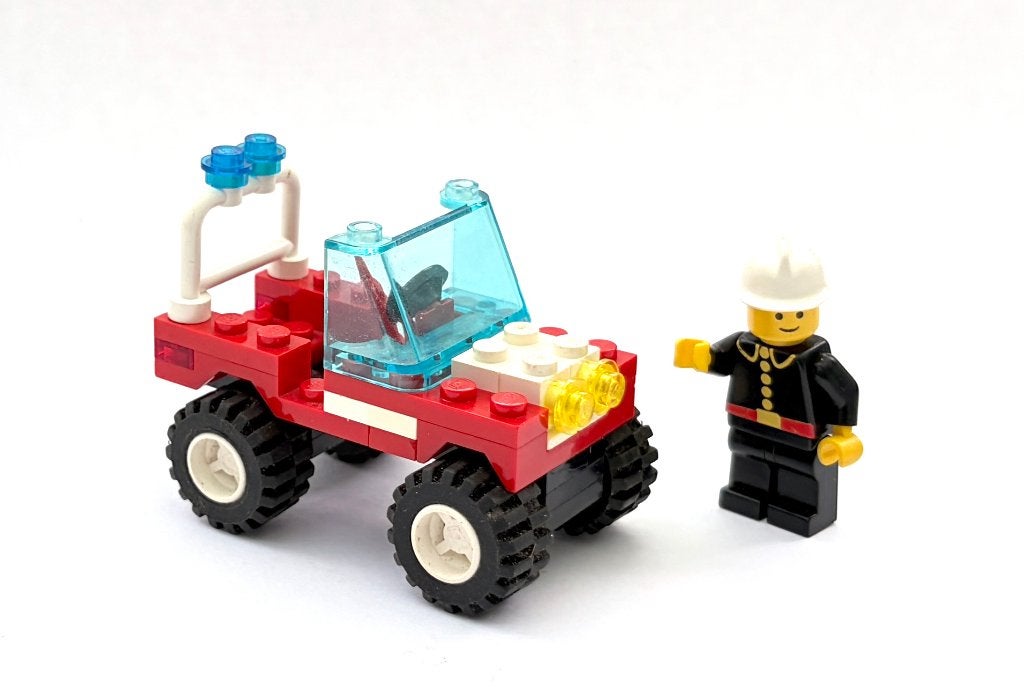 Lego Classic Town no. 6511: Fire – Rescue Runabout, Lego, Ophalen of Verzenden, Compleet, Complete set