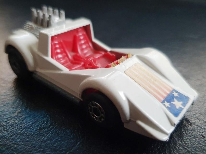 Matchbox No 55 Superfast hellraiser, Ophalen of Verzenden, Zo goed als nieuw, Auto