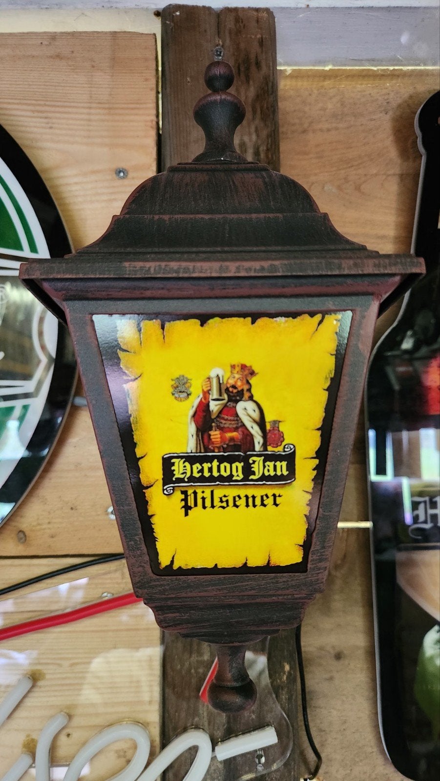 Nieuwe HERTOG JAN lantaarn, Ophalen of Verzenden, Nieuw, Reclamebord, Plaat of Schild, Hertog Jan