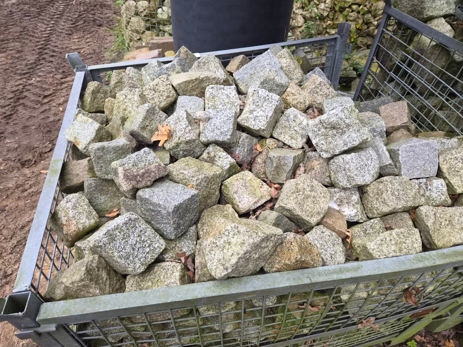 Gebruikte portugese Graniet, Tuin en Terras, Ophalen, Gebruikt, Graniet, Kei