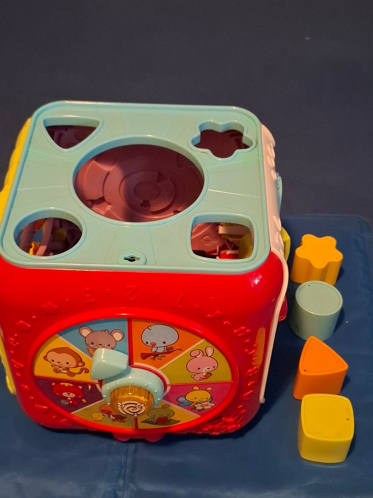 Speel kubus, Kinderen en Baby's, Speelgoed | Vtech, Ophalen, Zo goed als nieuw, 6 maanden tot 2 jaar