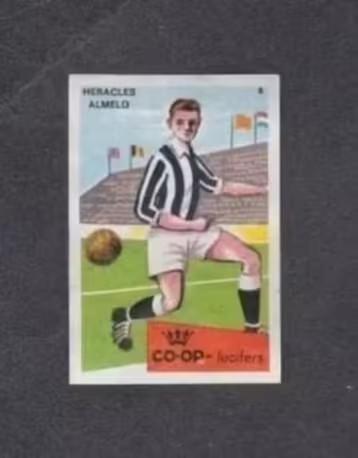 Lucifermerk Heracles Almelo Voetbal Jaren 60., Ophalen of Verzenden, Zo goed als nieuw