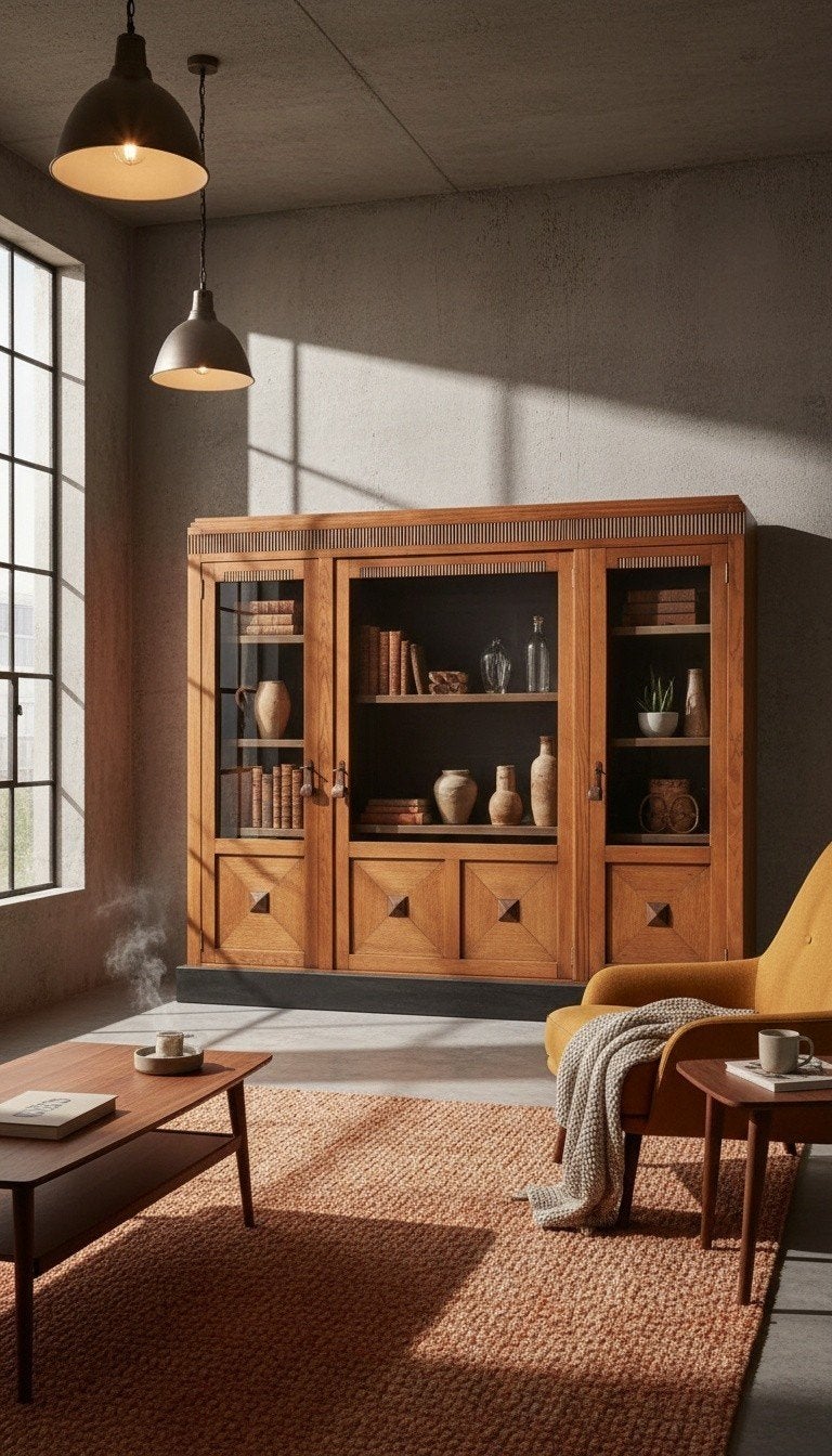 Art Deco kast boekenkast Amsterdamse School kast, Ophalen