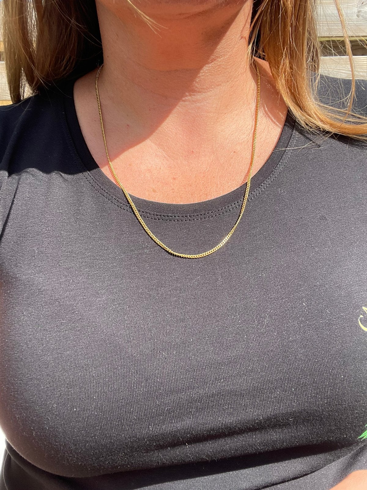 Authentieke Vintage Forstner 12K Gold Filled Ketting, Ophalen of Verzenden, Goud, Ketting, Verguld