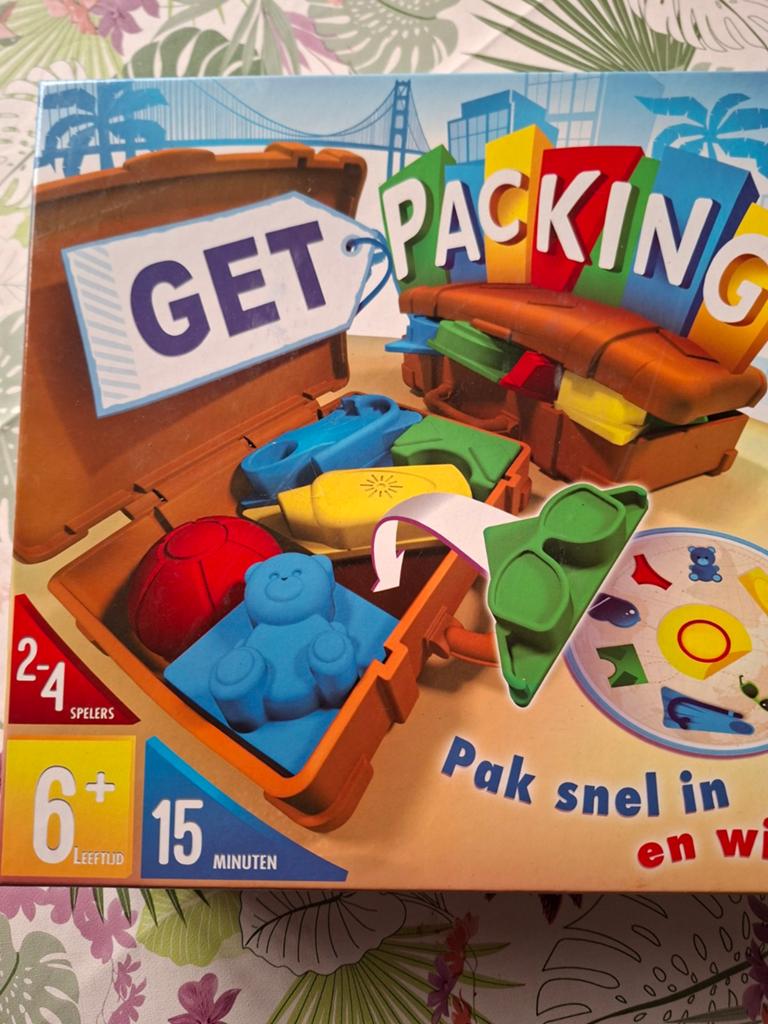 Spel Get packing als nieuw super leuk, Ophalen of Verzenden, Zo goed als nieuw