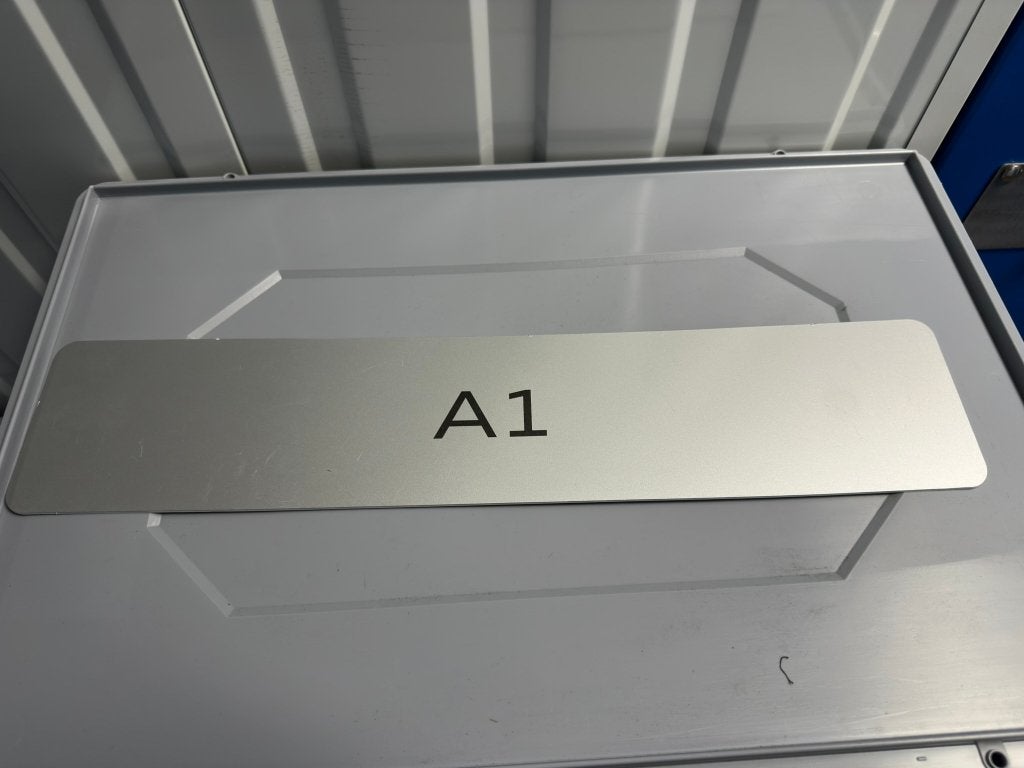 Kentekenplaten / Showroom Inzetplaten – AUDI, Verzamelen, Ophalen of Verzenden, Gebruikt, Auto's