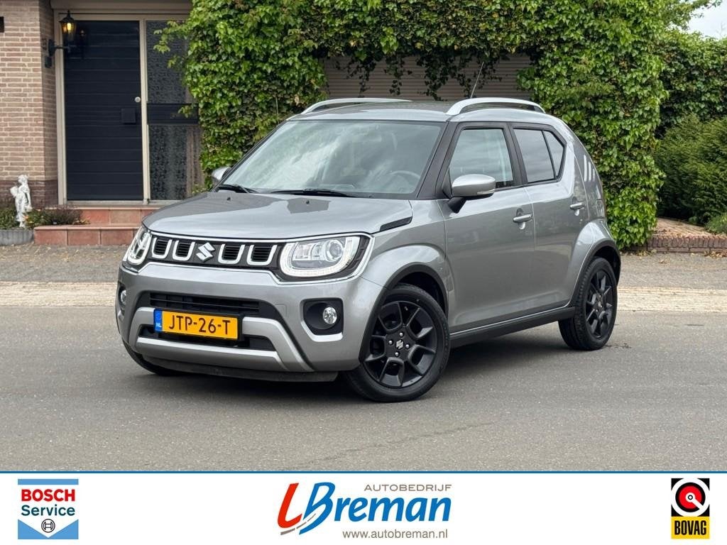 Suzuki IGNIS 1.2 SMART HYBRID STYLE Automaat Standkachel Sto, Auto's, 83 pk, Gebruikt, Huisgarantie, 4 cilinders