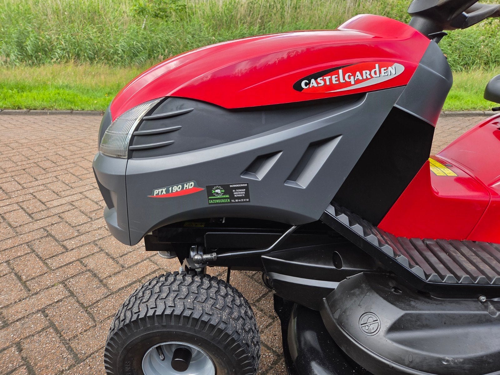 Castelgarden Zitmaaier 122CM - V-Twin 19PK- 2020, Castelgarden, Versnellingen, Stiga, Ophalen of Verzenden