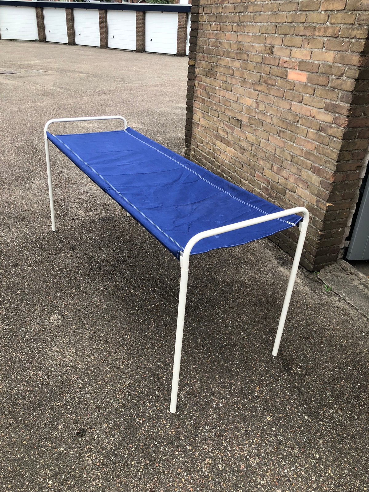 Kampeerbed, Ophalen, Gebruikt, Campingstoel