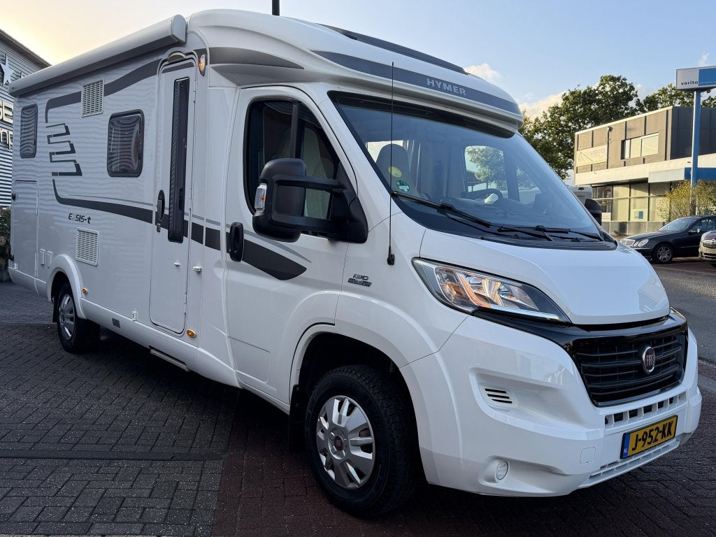 Hymer EXSIS T 588- LENGTE BEDDEN- GARAGE- 55.532 KM, Caravans en Kamperen, Fiat, Bedrijf, Diesel, Tot en met 3
