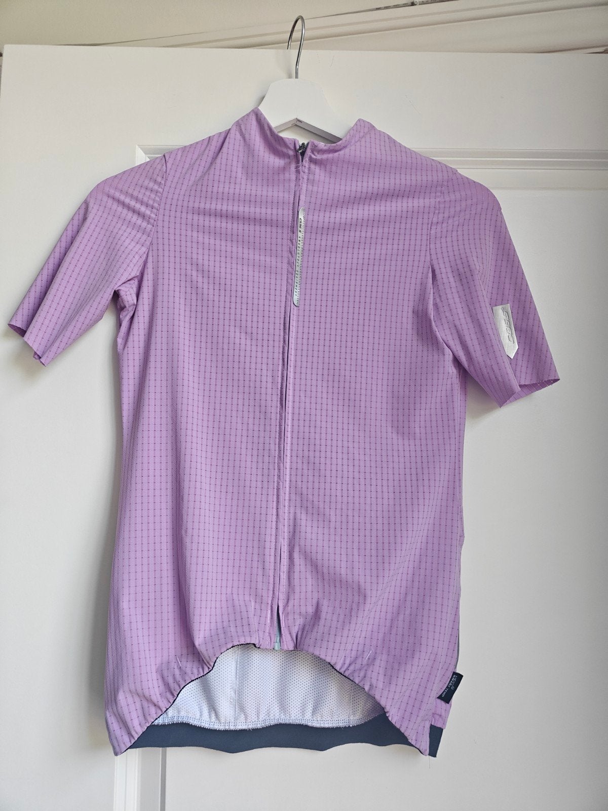 Q36.5 L1 Pinstripe PRO Fietsshirt Korte Mouwen Paars Dames, Maat 38/40 (M), Paars, Ophalen of Verzenden, Zo goed als nieuw