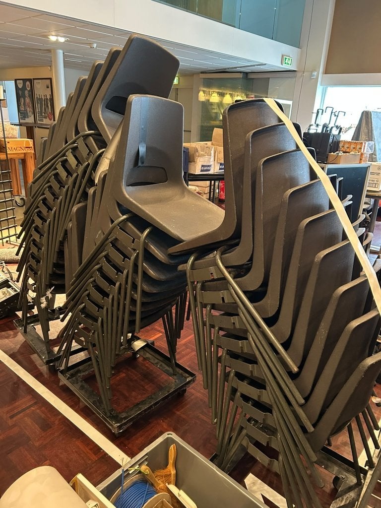 Div tafels en stoelen, Ophalen, Gebruikt, Overige kleuren, Hout