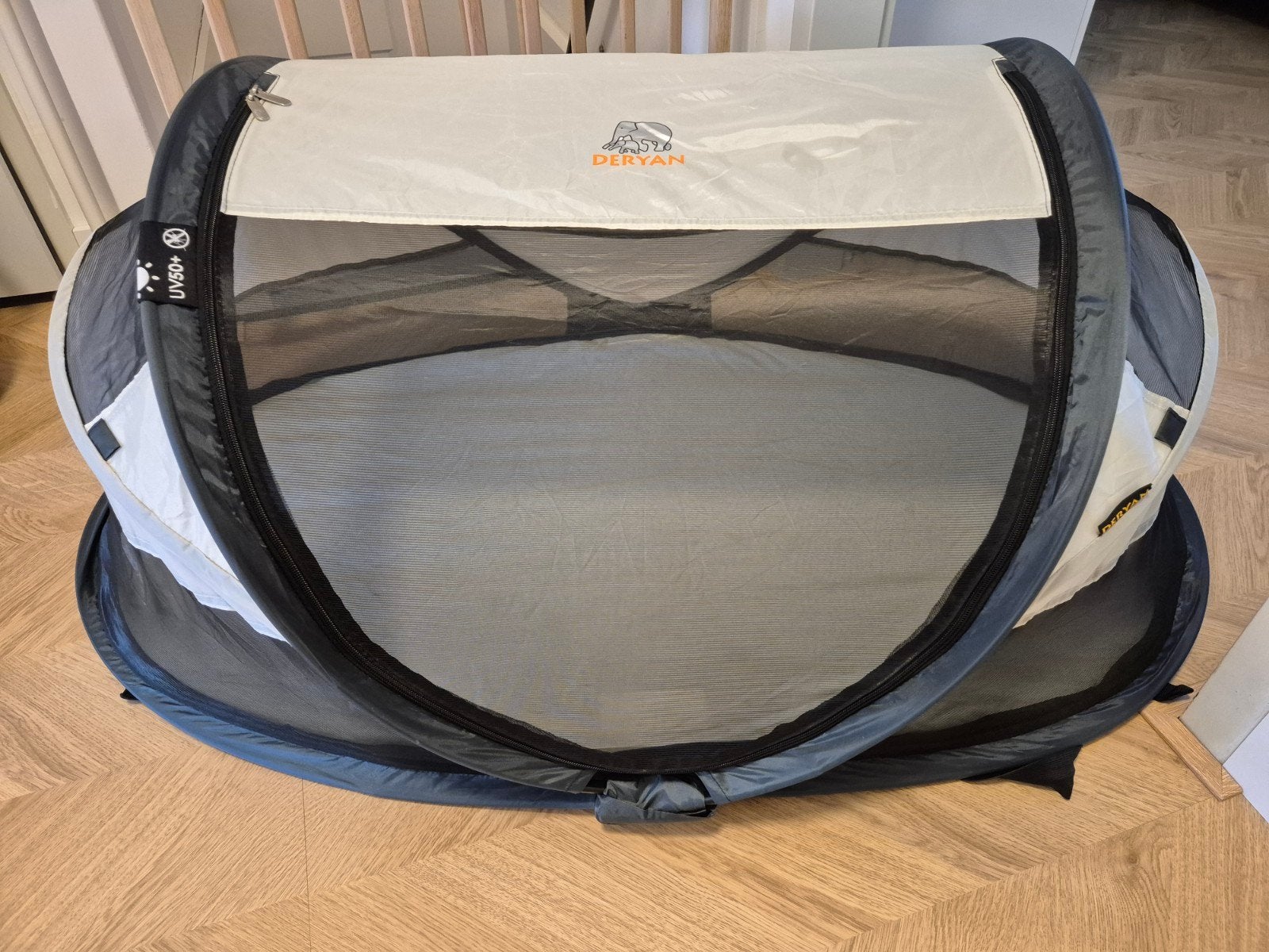 Deryan Travel Cot Baby Luxe slaaptent campingbed, Ophalen, Zo goed als nieuw