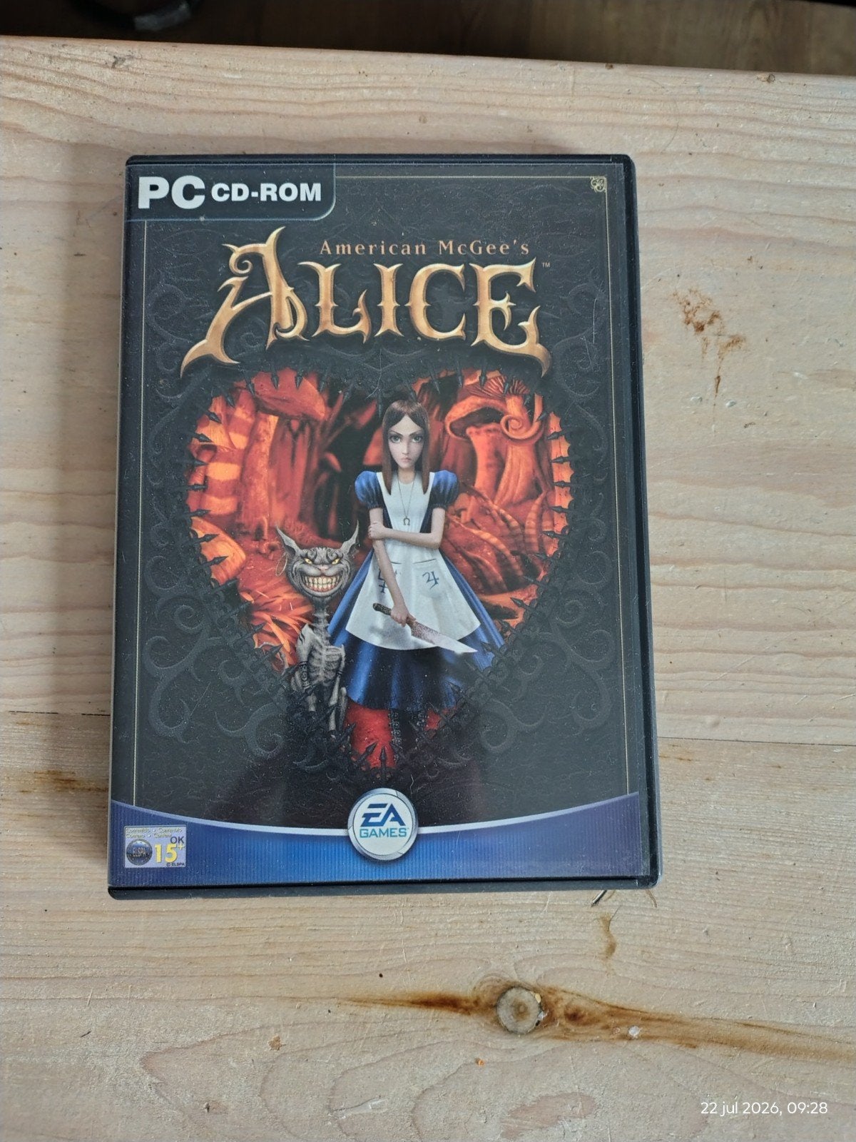 American McGee's Alice, Ophalen of Verzenden, Zo goed als nieuw, 10 tot 20 kanalen
