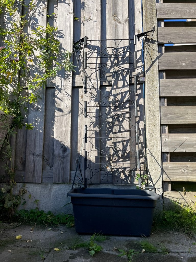 Plantenbak klimplant, Tuin en Terras, Ophalen, Kunststof, Gebruikt, Minder dan 30 cm