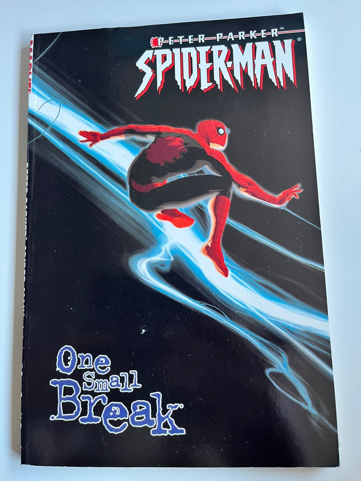Spiderman - one small break (marvel) 5=4, Meerdere comics, Ophalen of Verzenden, Zo goed als nieuw, Europa
