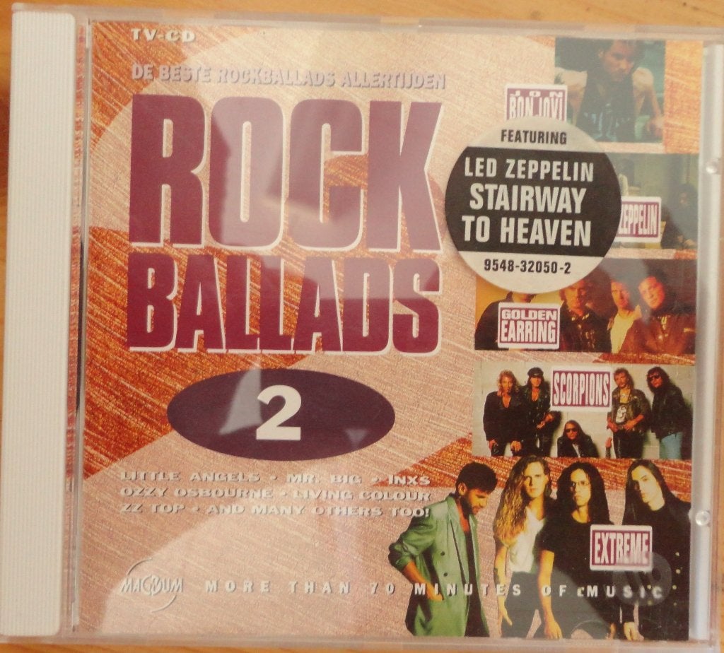 Rock Ballads 2, Ophalen of Verzenden, Gebruikt, Poprock