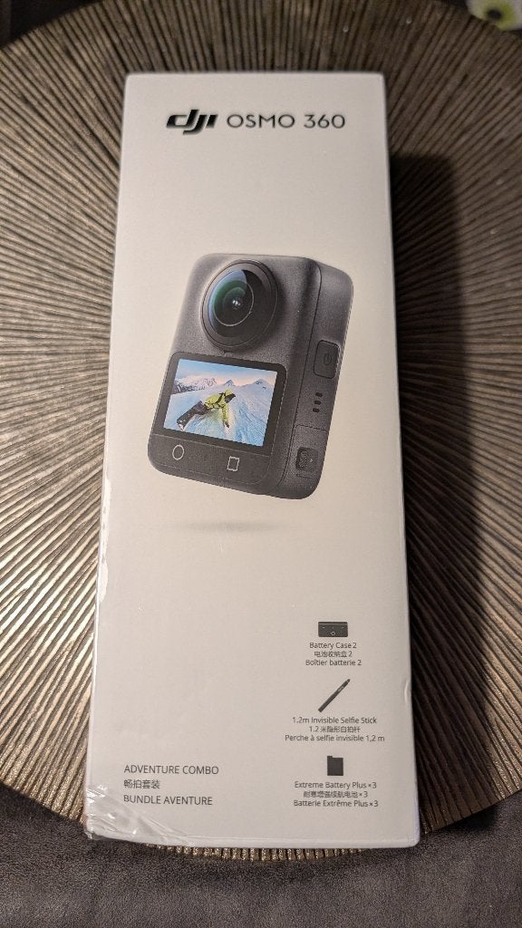 Nieuw in doos: DJI Osmo 360 - Adventure Combo, Audio, Tv en Foto, Actiecamera's, Ophalen of Verzenden, Nieuw, Overige merken
