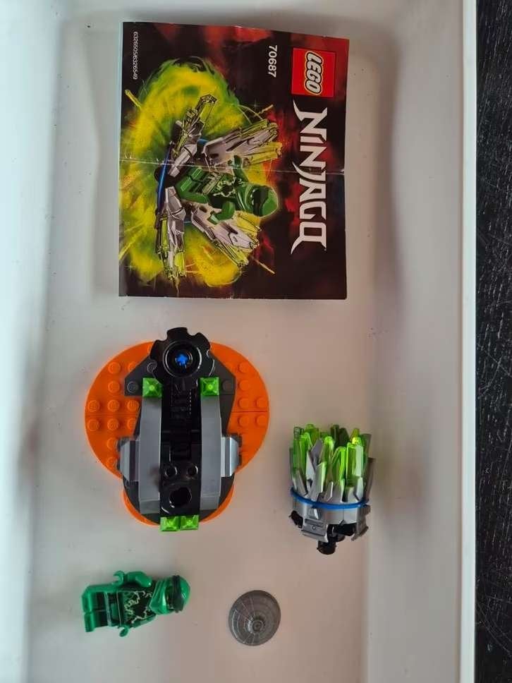 Lego Ninjago Spinjitzu Burst - Lloyd - Compleet met boekje, Compleet, Lego, Ophalen of Verzenden, Zo goed als nieuw