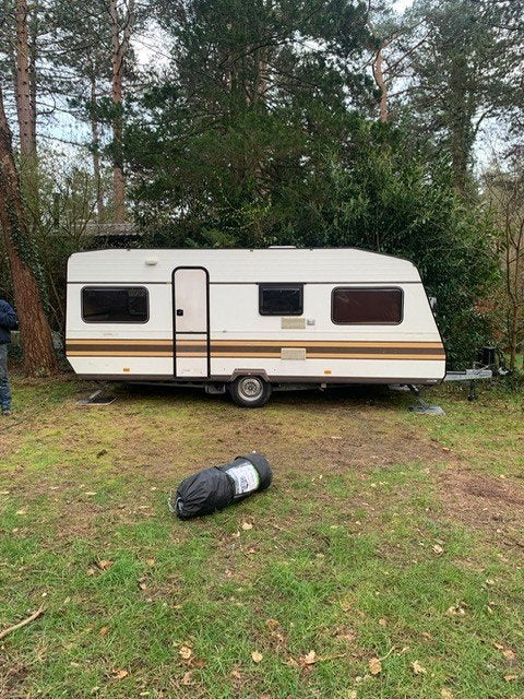 knauscaravan, in nette staat verk., 4 slaapplek, Particulier, Knaus, Tot en met 4, Overige