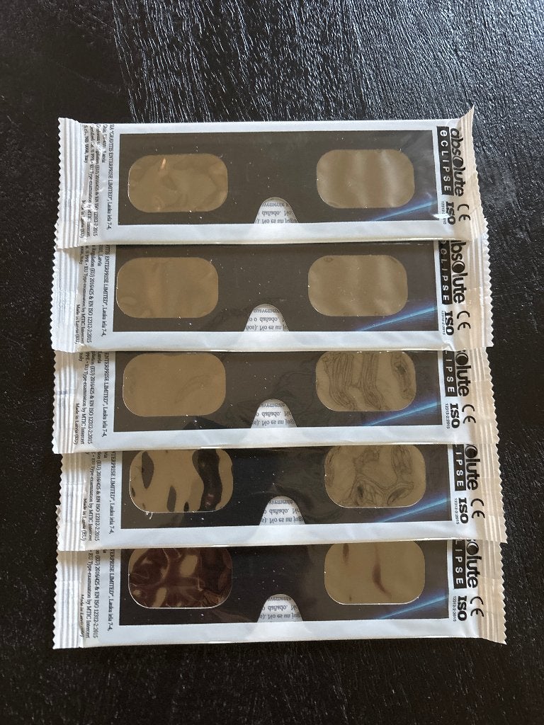 Nog 1 Eclipsbril over!!, Ophalen, Nieuw