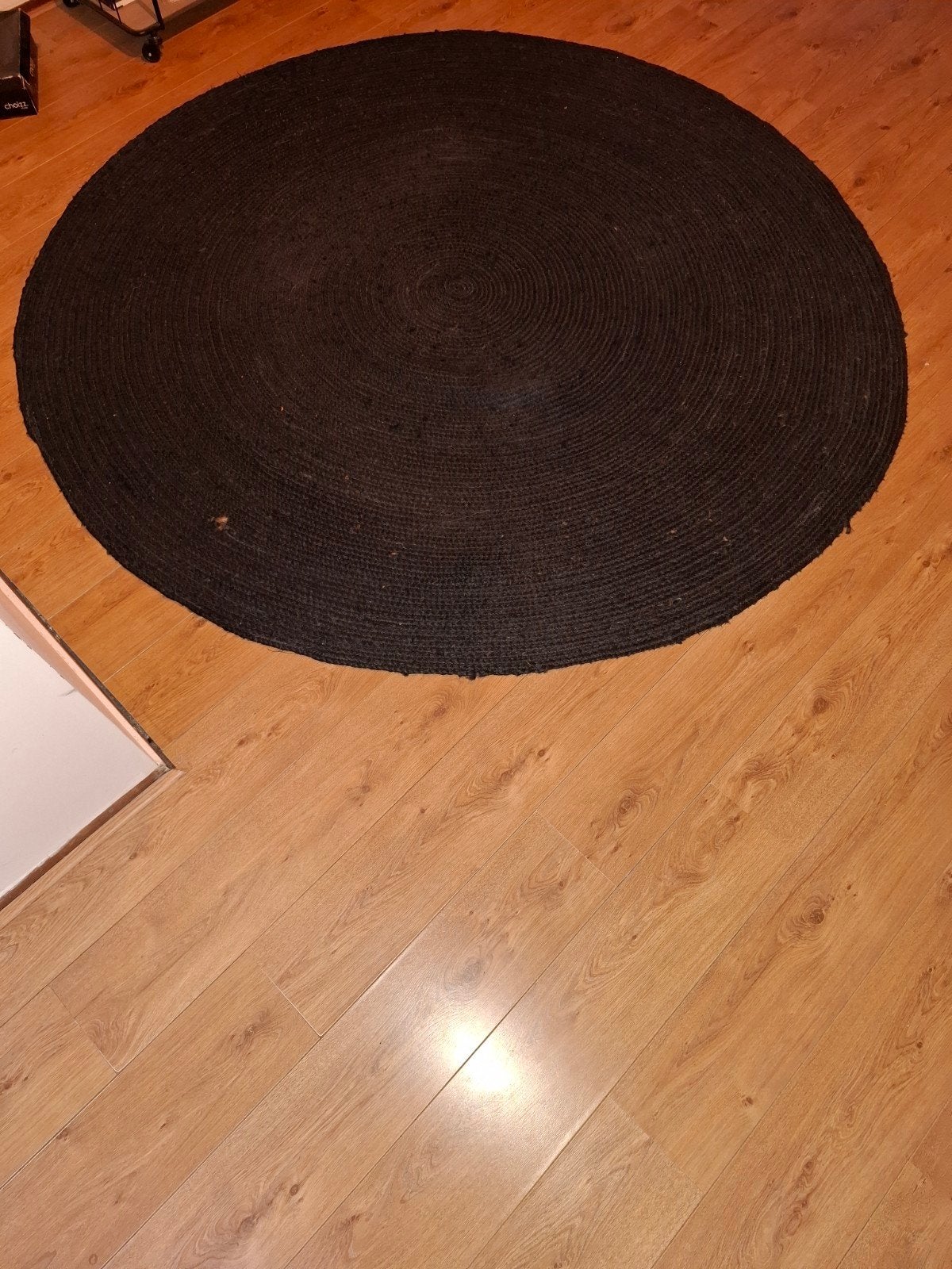 Vloerkleed zwart - Gratis ophalen, Ophalen, Gebruikt, 75 m² of meer, Zwart