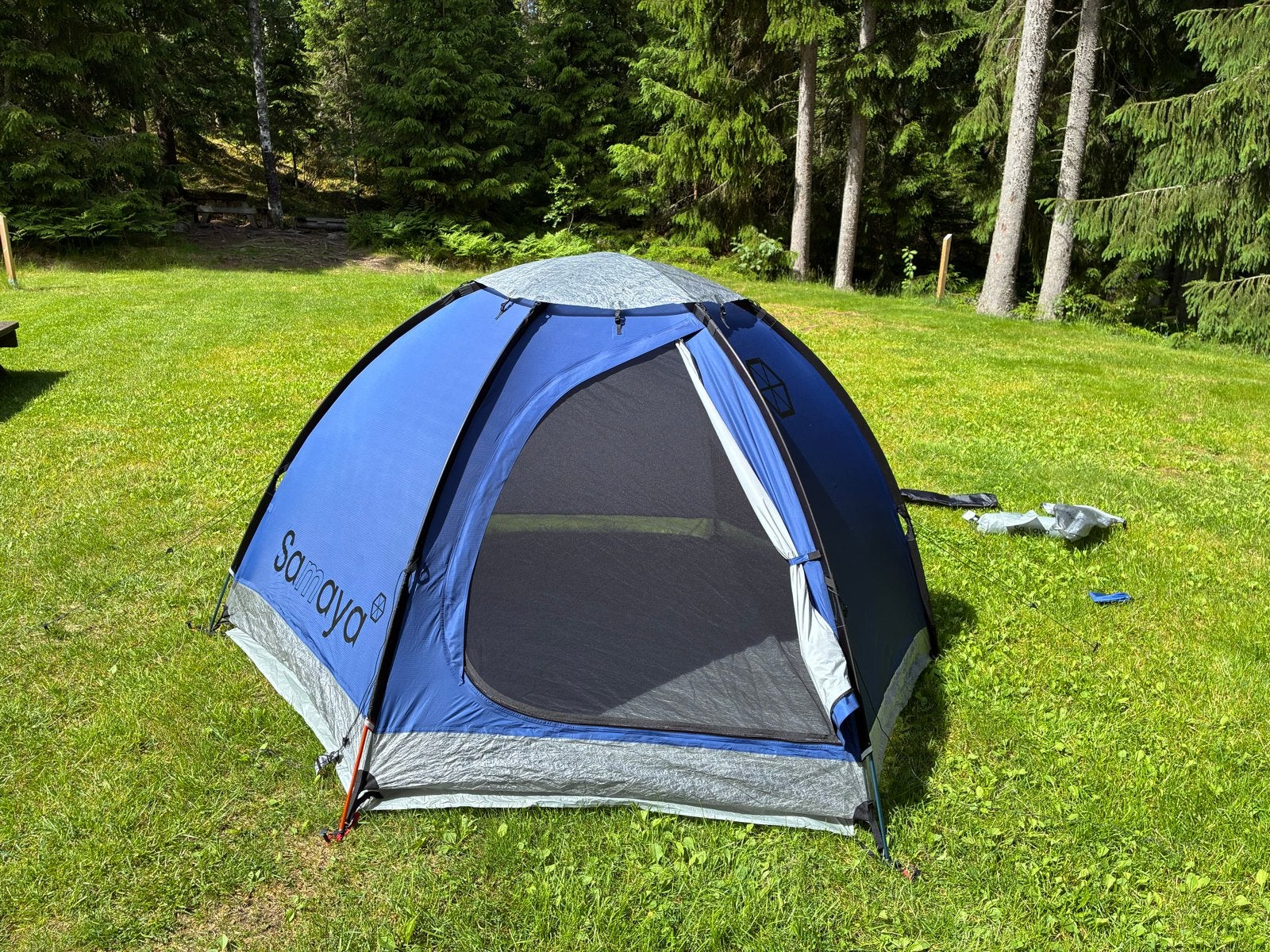 Samaya 2.5 dyneema tent + vestibule en footprint, Ophalen, Nieuw, Tot en met 2