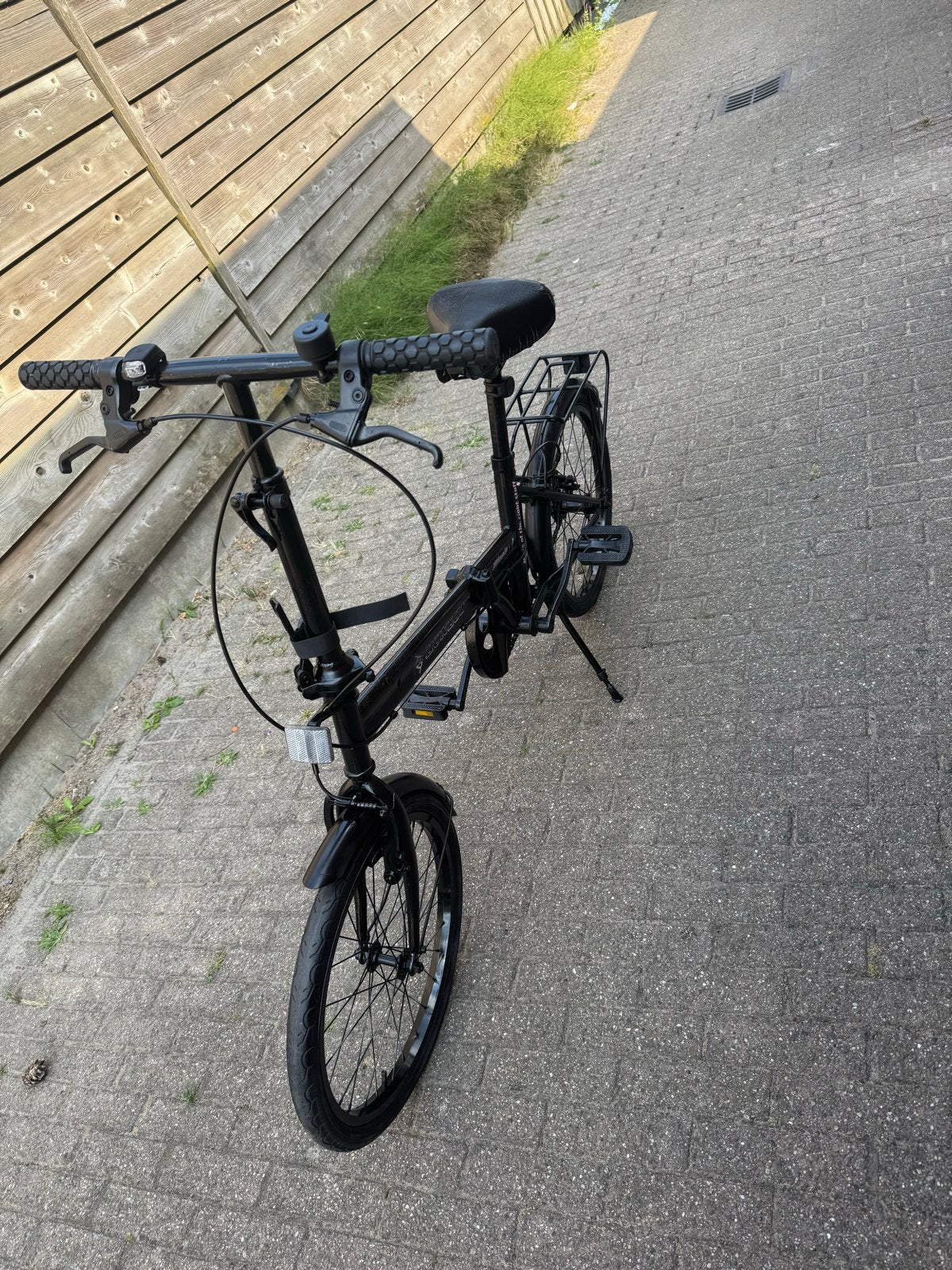 Dunlop Vouwfiets 20 inch - Compact en Handig, Fietsen en Brommers, Fietsen | Vouwfietsen, 20 inch of meer, Gebruikt, Velgrem, Totaal opvouwbaar