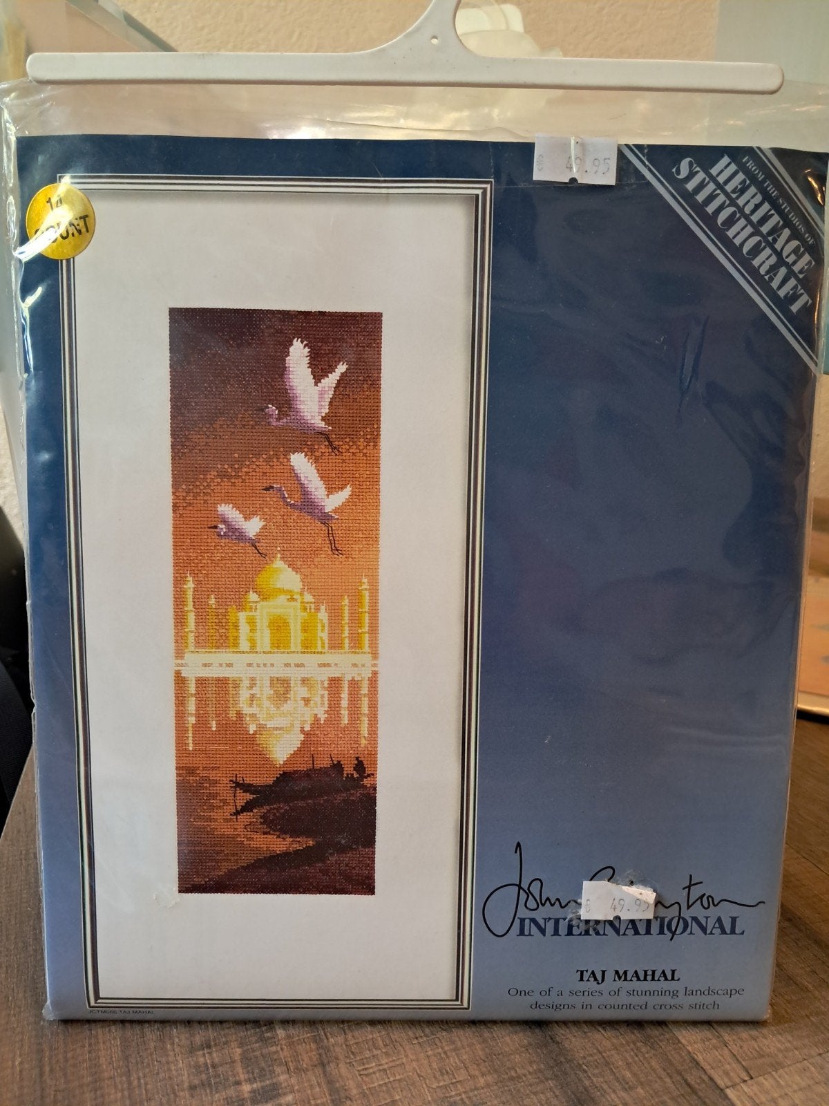 Heritage Stitchcraft Borduurpakket - Taj Mahal, Ophalen of Verzenden, Nieuw, Handborduren, Borduurpakket