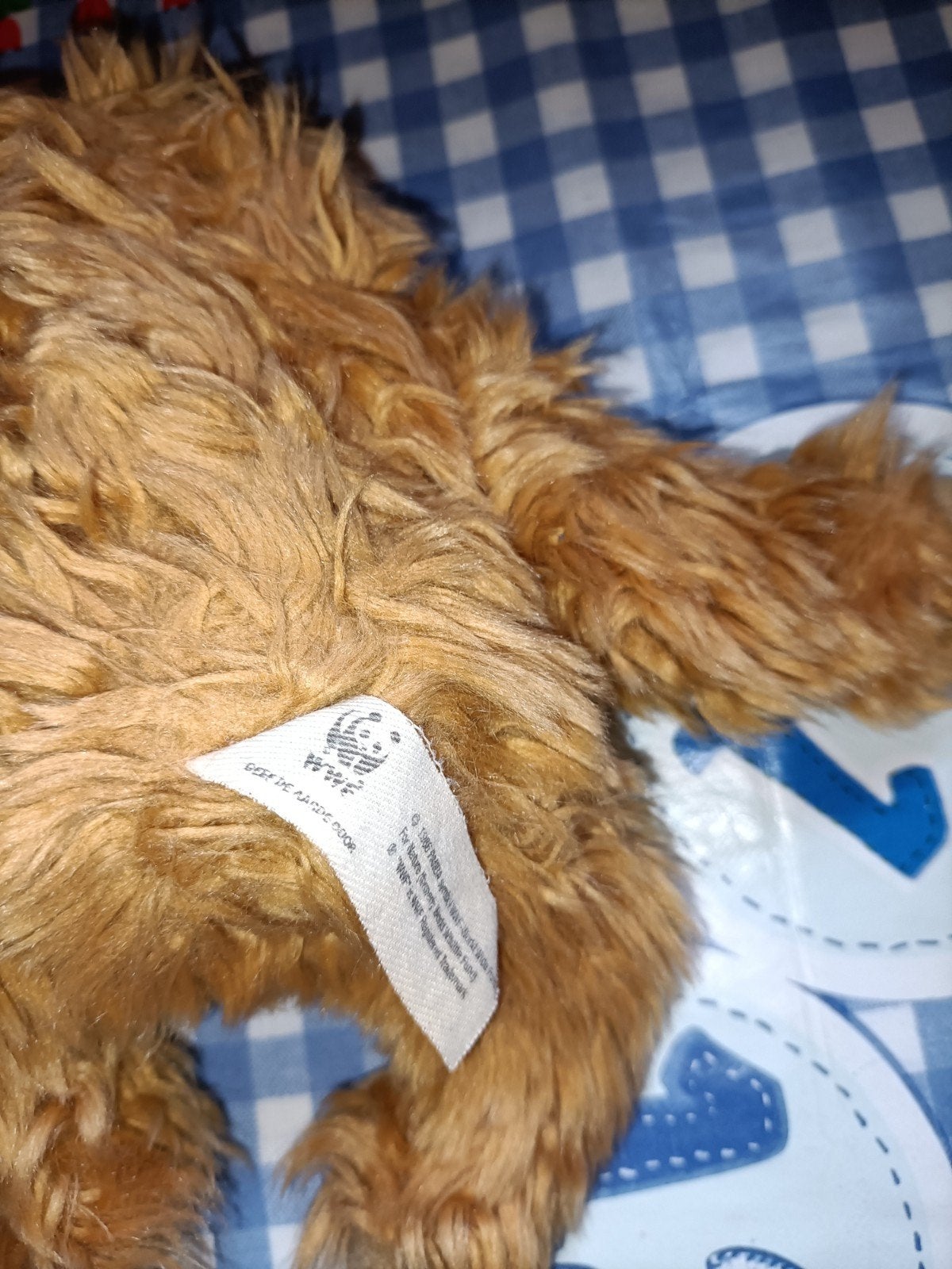 Aap knuffel Wwf Albert Heijn 20 cm groot, Ophalen of Verzenden, Zo goed als nieuw, Overige typen