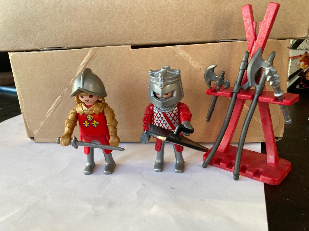 Playmobil middeleeuwse ridders, Ophalen of Verzenden, Gebruikt