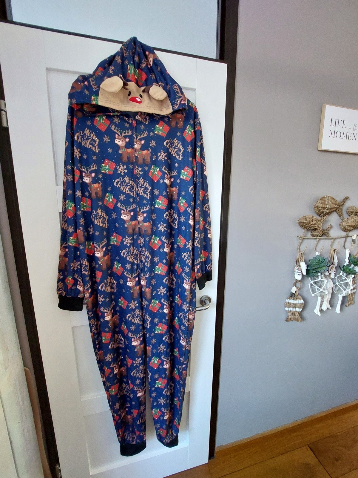 Heren Onesie Maat S/M - Kerst Pyjama, Kleding | Heren, Ophalen of Verzenden, Nieuw, Maat 48/50 (M), Dad
