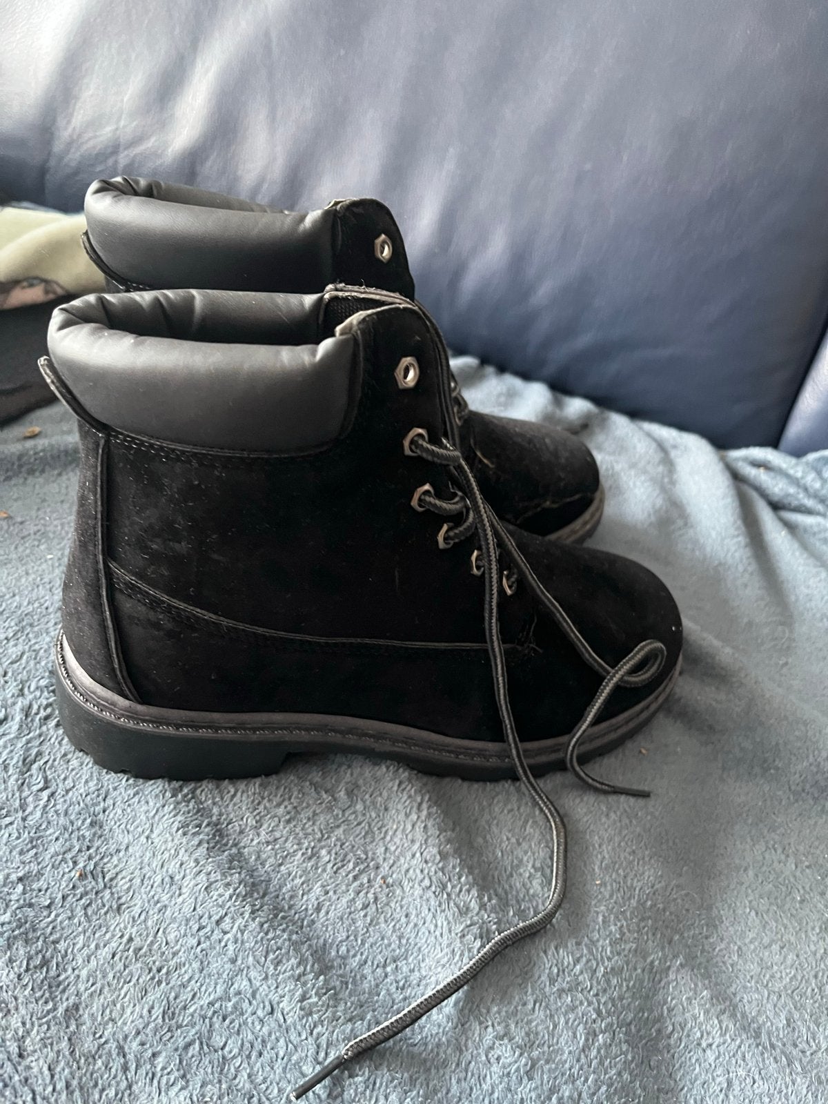 Nieuwe zwarte veterboots - Maat 38, Ophalen of Verzenden, Nieuw, Zwart, Lage of Enkellaarzen